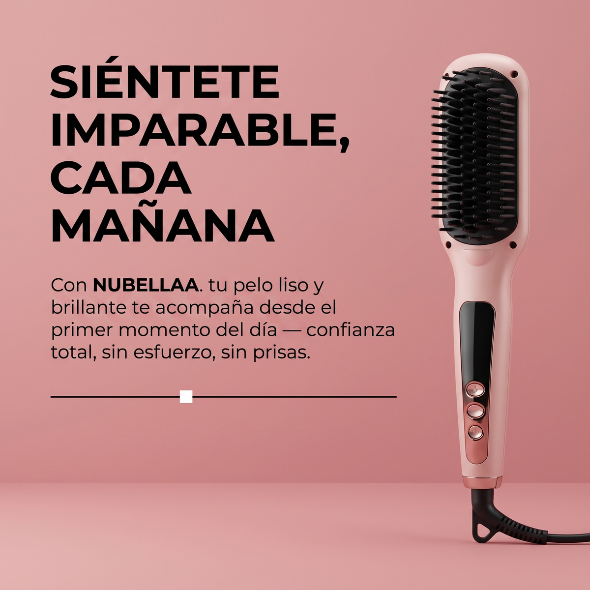 CEPILLO ALISADOR ELÉCTRICO · NUBELLAA™